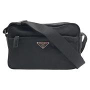 Pre-owned Canvas prada-bags Prada Vintage , Black , Dames