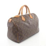 Pre-owned Canvas handbags Louis Vuitton Vintage , Brown , Dames