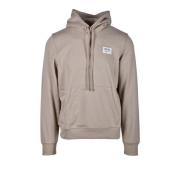 Katoenmix Sweatshirt Diesel , Beige , Heren