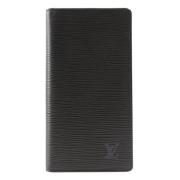 Pre-owned Canvas wallets Louis Vuitton Vintage , Black , Dames