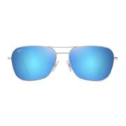 Stijlvolle zonnebril voor buitenactiviteiten Maui Jim , Blue , Heren