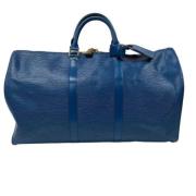 Pre-owned Leather louis-vuitton-bags Louis Vuitton Vintage , Blue , Da...