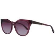 Paarse Cat Eye Zonnebril Verloop Effect Guess , Purple , Dames