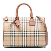 Bruine Briar Bowlingbal Burberry , Beige , Dames