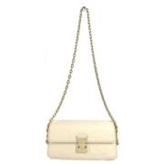 Pre-owned Fabric louis-vuitton-bags Louis Vuitton Vintage , Beige , Da...