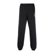 Zwarte Sweatpants voor Actieve Levensstijl Sporty & Rich , Black , Dam...