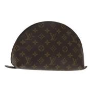 Pre-owned Canvas pouches Louis Vuitton Vintage , Brown , Dames