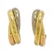 Pre-owned Yellow Gold earrings Cartier Vintage , Yellow , Dames