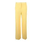 Elegante Stretch Broek Patrizia Pepe , Yellow , Dames