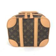 Pre-owned Fabric handbags Louis Vuitton Vintage , Brown , Dames