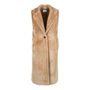 Polyester Jas Marella , Brown , Dames