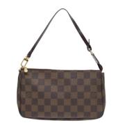 Pre-owned Canvas louis-vuitton-bags Louis Vuitton Vintage , Brown , Da...