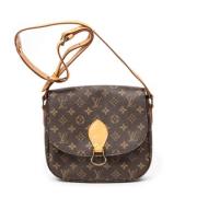 Pre-owned Canvas louis-vuitton-bags Louis Vuitton Vintage , Brown , Da...