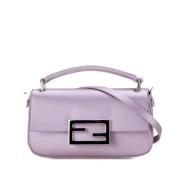 Pre-owned Canvas fendi-bags Fendi Vintage , Purple , Dames