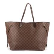 Pre-owned Canvas louis-vuitton-bags Louis Vuitton Vintage , Brown , Da...