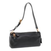 Pre-owned Leather prada-bags Prada Vintage , Black , Dames