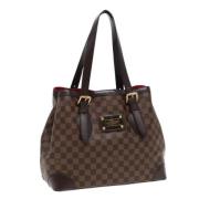 Pre-owned Canvas totes Louis Vuitton Vintage , Brown , Dames