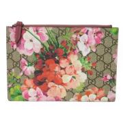 Pre-owned Canvas clutches Gucci Vintage , Multicolor , Dames