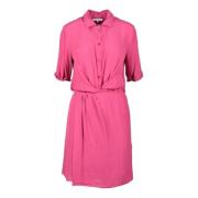 Dames Viscose Jurk Patrizia Pepe , Pink , Dames