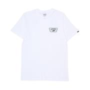 Patch Back Tee Shirt Vans , White , Heren