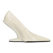 Met Hak Wit N21 , White , Dames