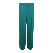 Polyester Stijlvolle Broek Pennyblack , Green , Dames