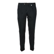 Modal Katoen Elastaan Broek Myths , Black , Heren