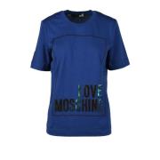 T-Shirts Love Moschino , Blue , Dames