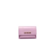 Ketting Crossbody Tas met Klepsluiting Love Moschino , Purple , Dames