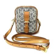 Pre-owned Canvas crossbody-bags Louis Vuitton Vintage , Blue , Dames