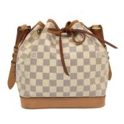 Pre-owned Canvas louis-vuitton-bags Louis Vuitton Vintage , White , Da...