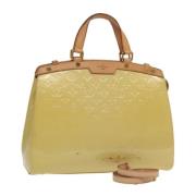 Pre-owned Leather louis-vuitton-bags Louis Vuitton Vintage , Beige , D...