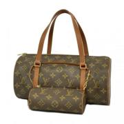 Pre-owned Fabric louis-vuitton-bags Louis Vuitton Vintage , Brown , Da...