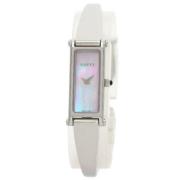 Pre-owned Stainless Steel watches Gucci Vintage , Pink , Dames