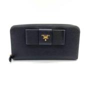 Pre-owned Fabric wallets Prada Vintage , Black , Dames