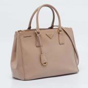 Pre-owned Leather totes Prada Vintage , Pink , Dames