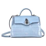 Pre-owned Leather handbags Mulberry Pre-owned , Blue , Dames