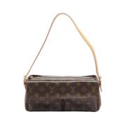 Pre-owned Canvas louis-vuitton-bags Louis Vuitton Vintage , Brown , Da...