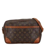 Pre-owned Leather louis-vuitton-bags Louis Vuitton Vintage , Brown , D...