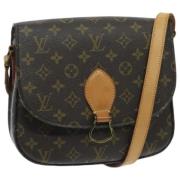 Pre-owned Canvas louis-vuitton-bags Louis Vuitton Vintage , Brown , Da...