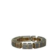 Pre-owned Metal rings Gucci Vintage , Gray , Dames