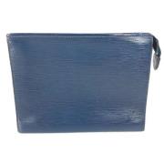 Pre-owned Fabric louis-vuitton-bags Louis Vuitton Vintage , Blue , Dam...