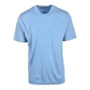 Katoenen T-shirt Daniele Fiesoli , Blue , Heren