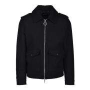 Stijlvolle wollen blend jas Antony Morato , Black , Heren