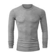 Lange Mouw T-shirt Calida , Gray , Heren