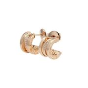 Pre-owned Rose Gold earrings Bvlgari Vintage , Pink , Dames