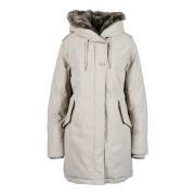 Stijlvolle Polyesterjas Canadian Classics , Beige , Dames