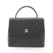 Pre-owned Fabric chanel-bags Chanel Vintage , Black , Dames