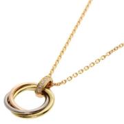 Pre-owned Rose Gold necklaces Cartier Vintage , Yellow , Dames