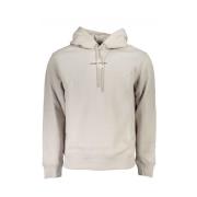 Grijs fleece sweatshirt met capuchon Calvin Klein , Gray , Heren